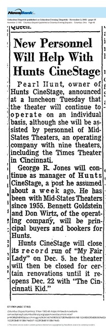 Plans after the Death of Herman Hunt