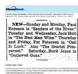 Paul Robeson on Screen