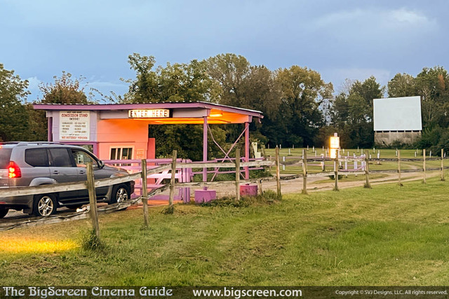 Ticket Booth and Screen - 2024