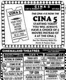 Cina 5 Theatres