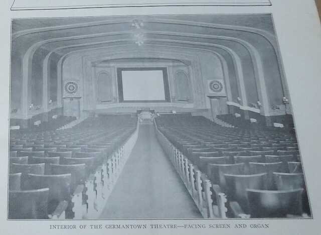 Germantown Theatre- 1923 - interior