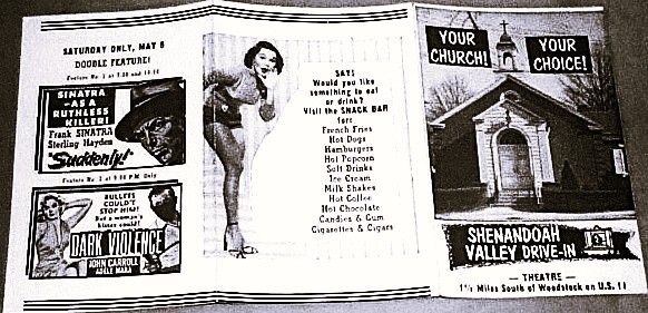 Shenandoah Valley Drive-In South Main Street, Woodstock, VA