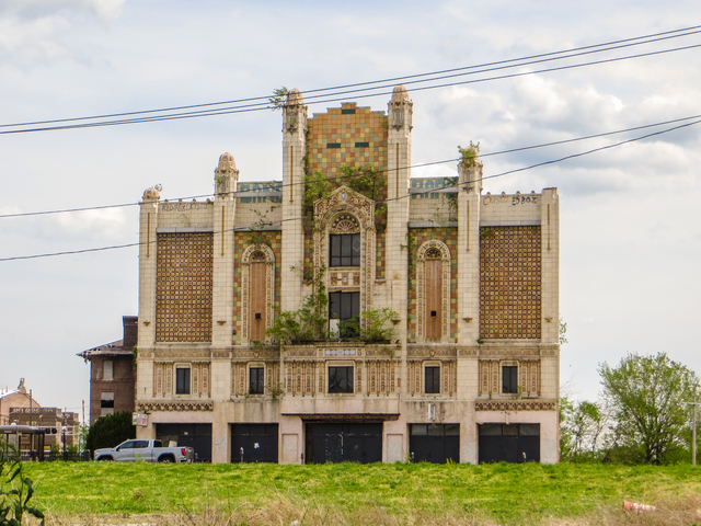 Exterior front view, April 2023