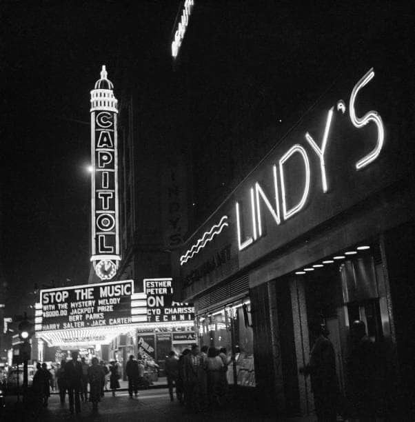 Crisper version of previously posted photo. 1948 photo credit Getty Images/Archive Photos.
