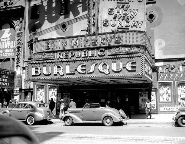Lyric Theatre far left, 1937 photo credit Daily News via Getty Images.