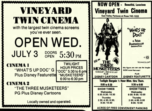 Vineyard Twin Theater