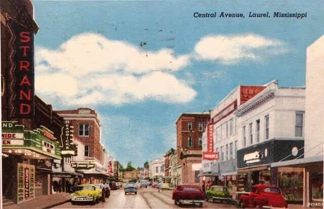 1953 postcard courtesy Rhonda Thomas.