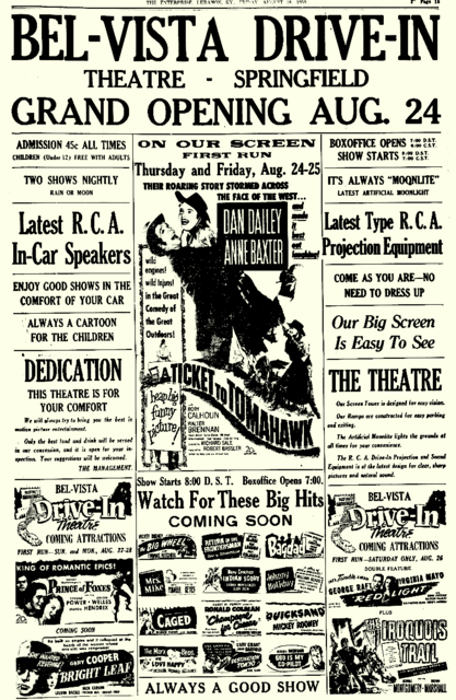 Bel-Vista Drive-In & Bel-Vista Drive-In Indoor Theatre