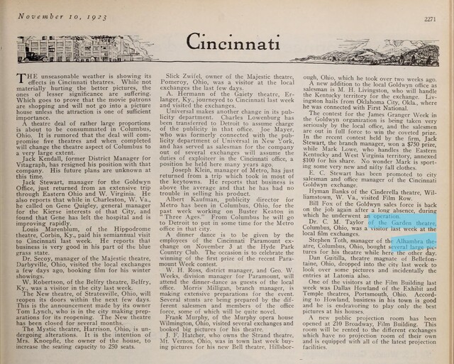 Cincinnati and Columbus, Ohio News