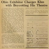 Exhibitor vs the Klan