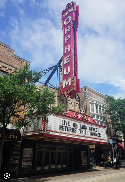 ORPHEUM Theatre; Madison, Wisconsin.