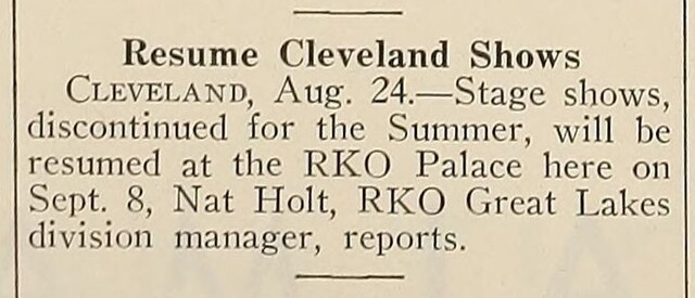 The Post-Theater Management Career of Nat Holt