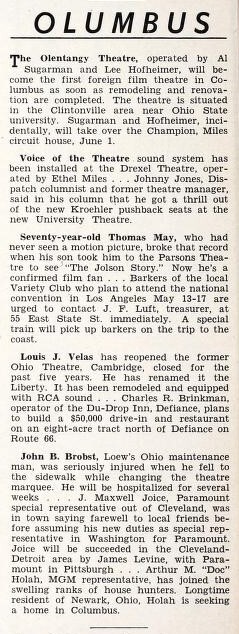 The First Foreign Film Theatre in Columbus