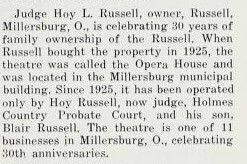 Theater Showman and More