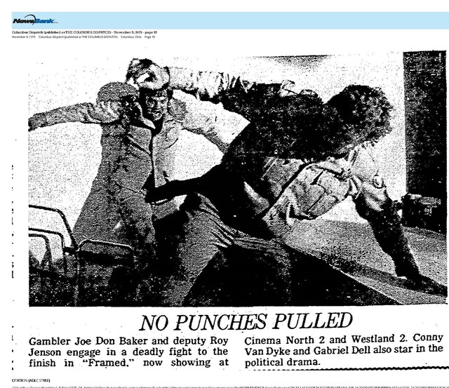 Joe Don Baker, RIP (1936 - 2025)/ Conny Van Dyke, RIP (1945 - 2023)