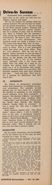 Successful Drive-Ins - Part 3