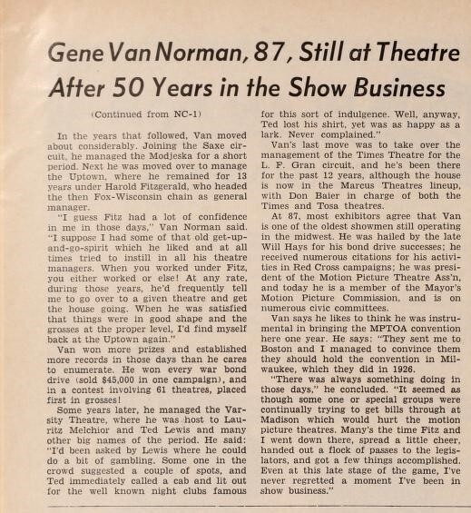 Theater Showman and More - Part 2