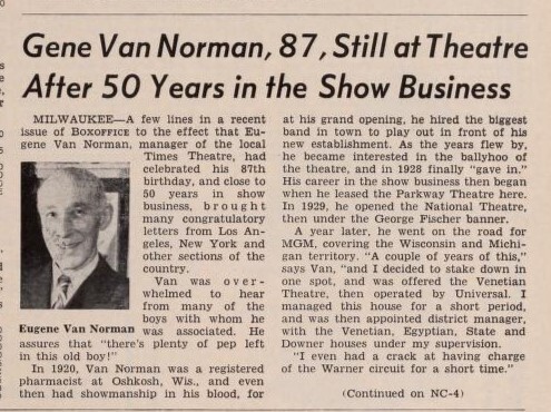 Theater Showman and More - Part 1