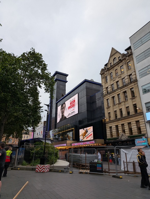 Exterior with Poster for Global Premiere of Mission Impossible The Final Reckoning displayed