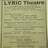 Lyric Theatre