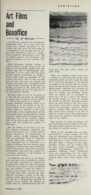 Are (Were) Art Films Profitable?