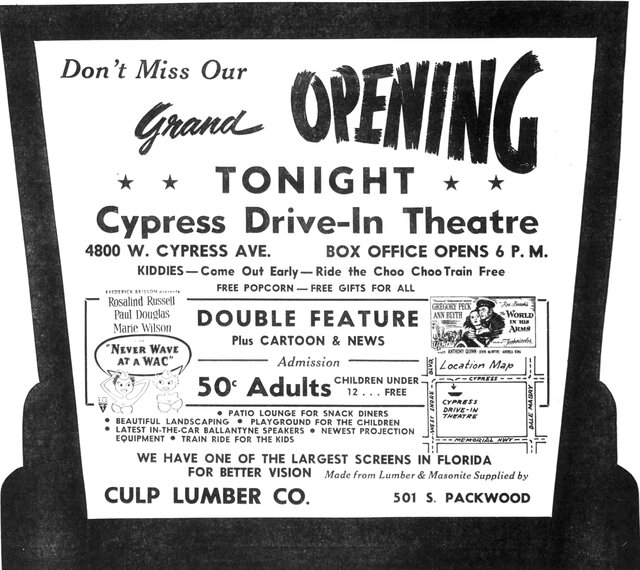 Cypress Drive-in Opening