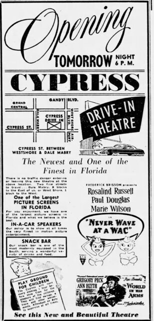 Cypress Drive-in Opening