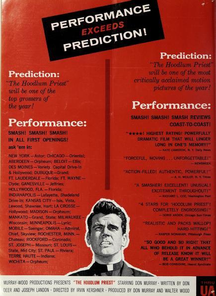 Trade ad/ Don Murray, RIP (1929 - 2024)