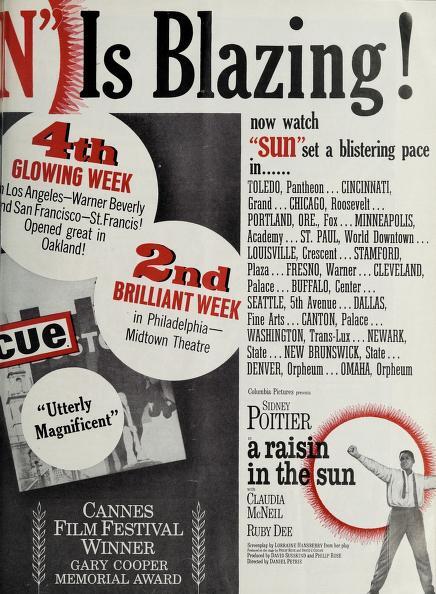 Trade ad/ Sidney Poitier, RIP (1927 - 2022)