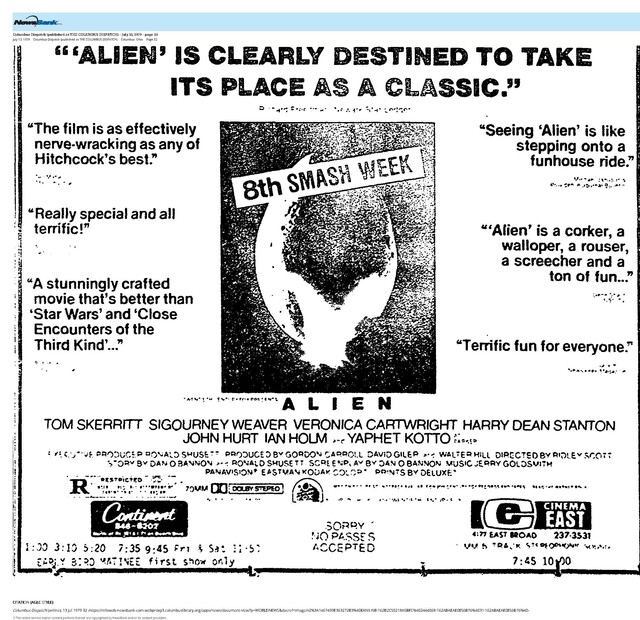 Yaphet Kotto, RIP (1939 - 2021)/ Ian Holm, RIP (1931 - 2020)