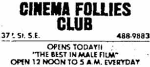 Cinema Follies Club