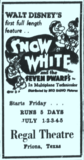 <p>A-Ray Landrum has an unprecedented local run of five days in Friona for “Snow White.” Probably a good decision for the Regal Theatre.</p>
              
