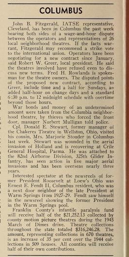 The World War II Era: April 1945 News