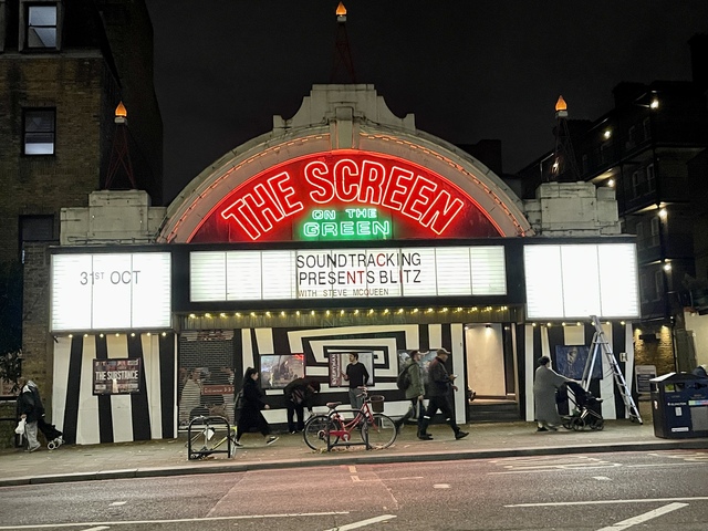 10-31-24 Blitz with director Steve McQueen on stage