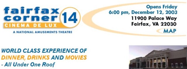 Cinemark Fairfax Corner + XD