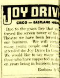 Joy Drive-In