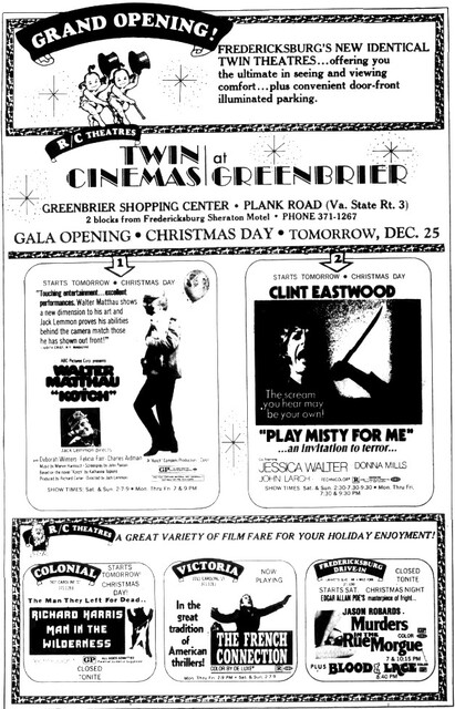 Twin Cinemas at Greenbrier