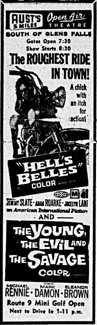 Aust's Open Air Theatre Saratoga Road and Spier Falls Road, South Glens Falls, NY  - 1969