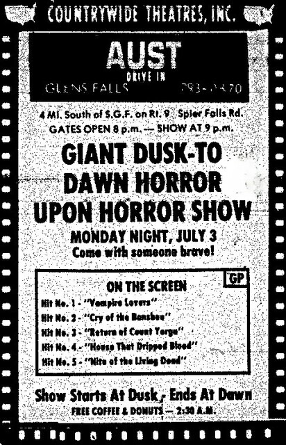 Aust's Open Air Theatre Saratoga Road and Spier Falls Road, South Glens Falls, NY