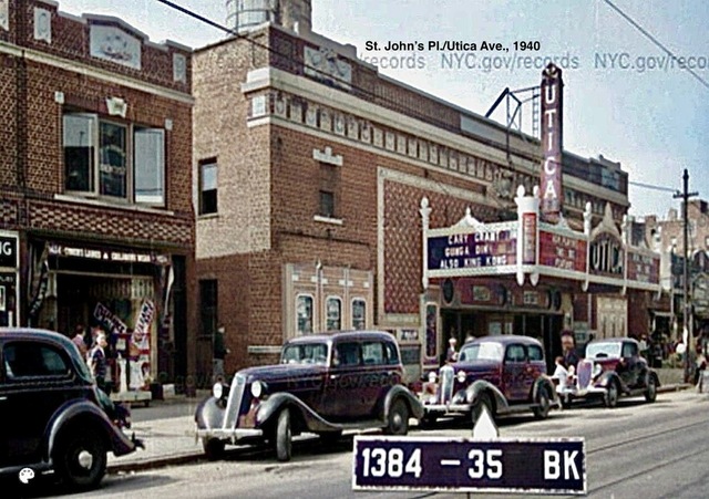 St. John’s place and Utica Avenue, 1940
