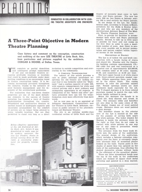 New Theater Built on Site of a Demolished Theater