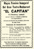 Teatro el Capitán