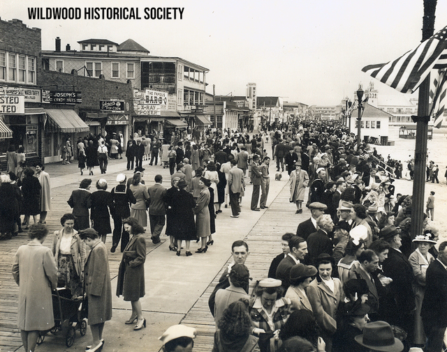 May 30, 1943 photo credit Wildwood Historical Society via Facebook.