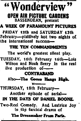 Wonderview Pictures 14-16 Old Perth Road, Bassendean, WA  - 1926