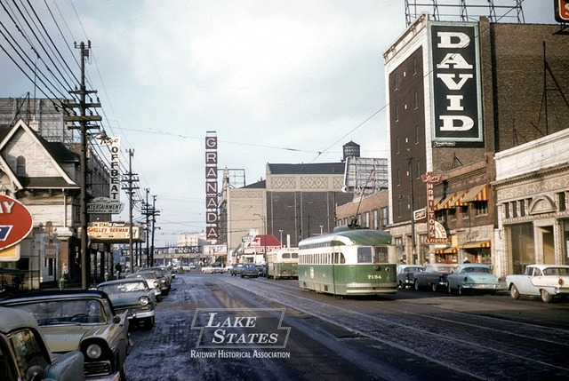 January 1957 photo credit Jack Bailey, courtesy Lake States Railway Historical Association.