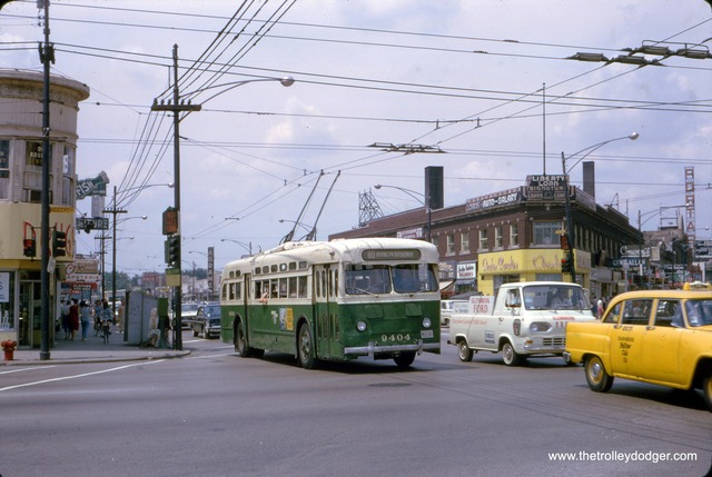 Circa 1967-`71 photo credit Dave Sadowski Collection, The Trolley Dodger courtesy William Shapotkin.