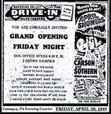 Mahoning Drive-In 635 Seneca Road, Lehighton, PA