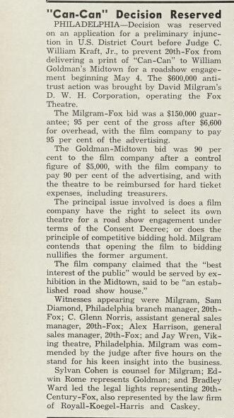 The Fight for "Can-Can"