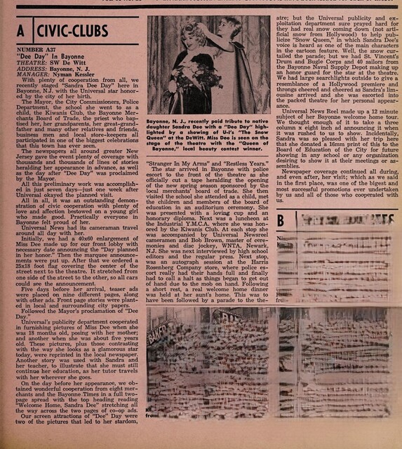 Bayonne Hometown Girl Returns Home a Top Ten Box Office Star!!!