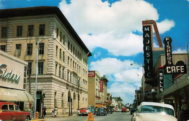 Postcard image source unknown.